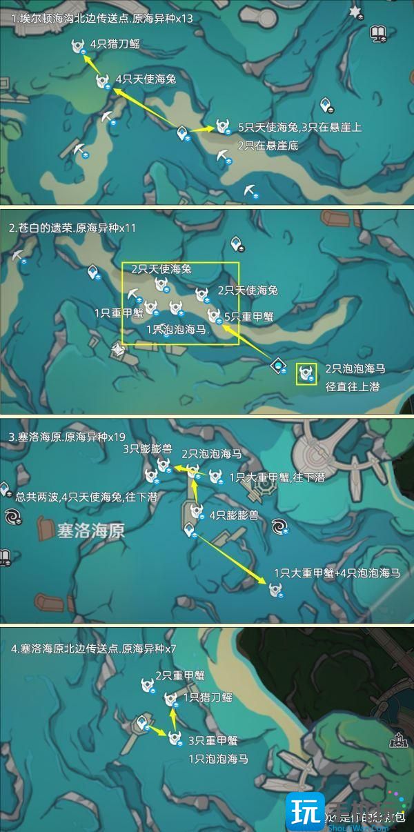 原神异海凝珠速刷路线