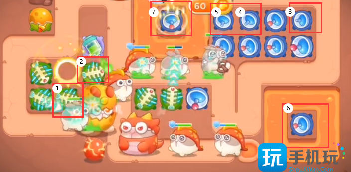 保卫萝卜4饿龙传说40关攻略 饿龙传说第40关图文通关详解 保卫萝卜4饿龙传说40关攻略