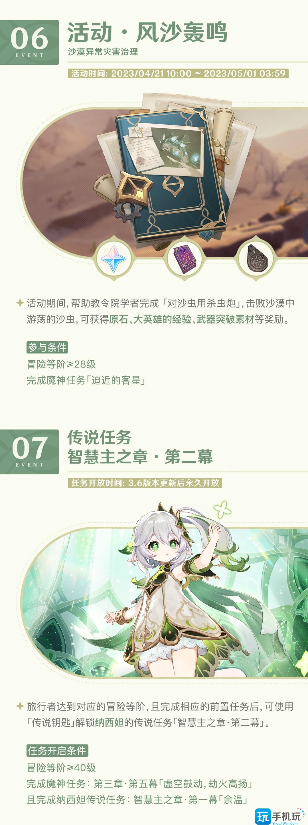 原神3.6版本活动一览