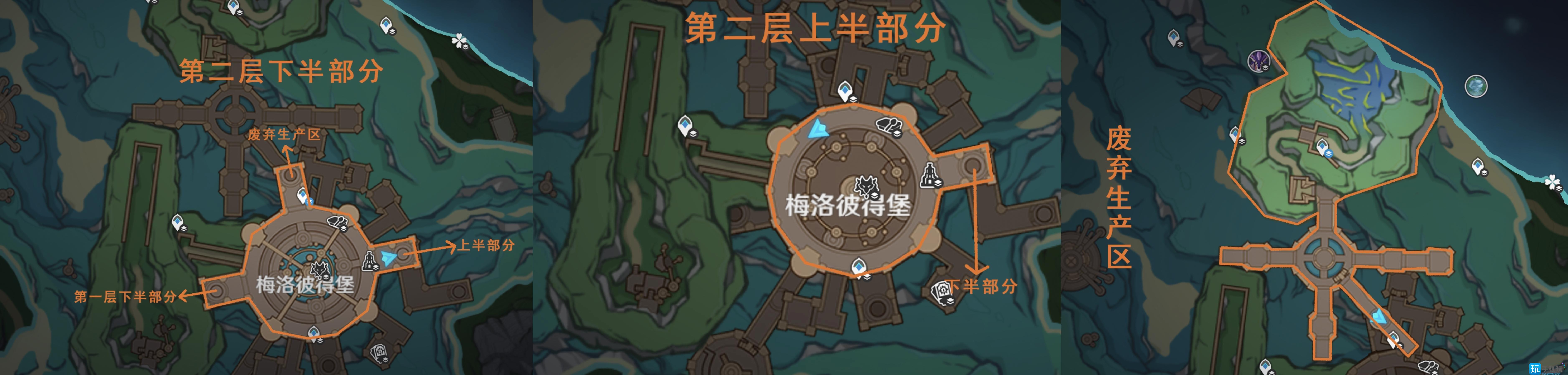 原神梅洛彼得堡地图介绍