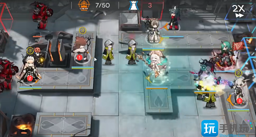 《明日方舟》惊霆无声H12-1挂机攻略