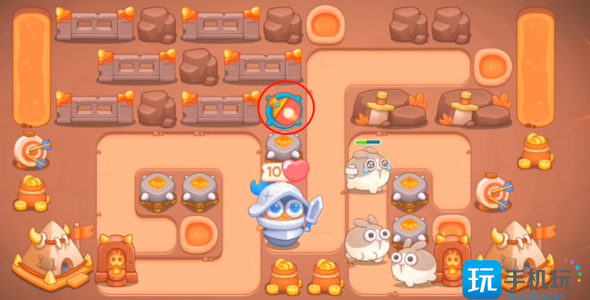 《保卫萝卜4》饿龙传说第21关满星攻略 保卫萝卜4饿龙传说第21关满星攻略