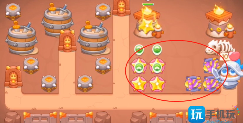 《保卫萝卜4》饿龙传说第22关满星攻略 保卫萝卜4饿龙传说第22关打法