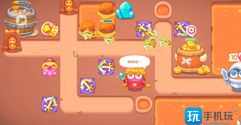 保卫萝卜4饿龙传说35关攻略 饿龙传说第35关图文通关步骤 饿龙传说第35关图文通关步骤