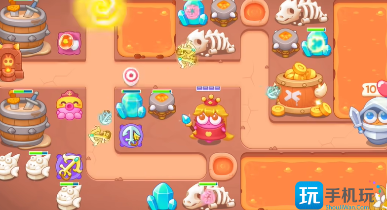 保卫萝卜4饿龙传说35关攻略 饿龙传说第35关图文通关步骤 饿龙传说第35关图文通关步骤