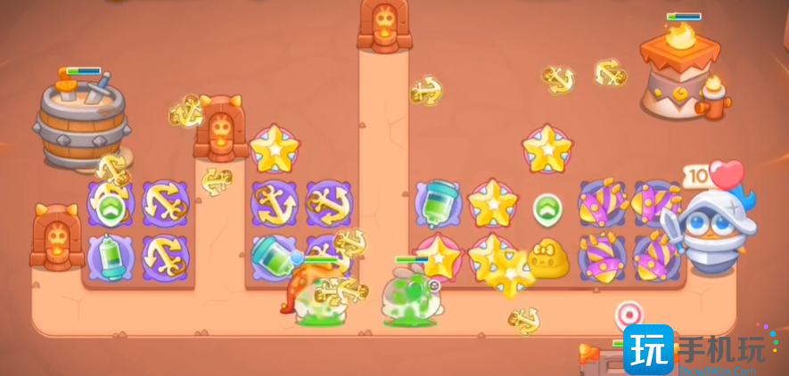 《保卫萝卜4》饿龙传说第22关满星攻略 保卫萝卜4饿龙传说第22关打法