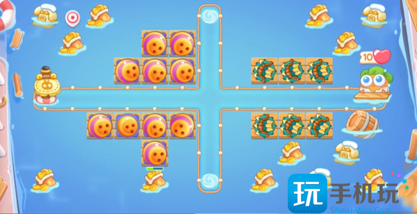 《保卫萝卜4》暖暖汤泉第10关通关攻略 《保卫萝卜4》暖暖汤泉第10关通关攻略