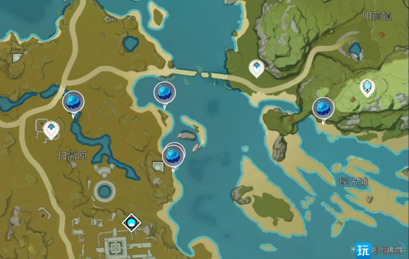 《原神》冰雾花位置一览 《原神》冰雾花位置一览