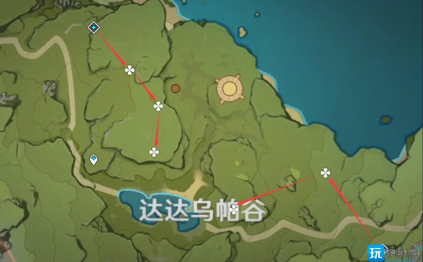 《原神》晶核位置图一览 《原神》晶核位置图一览