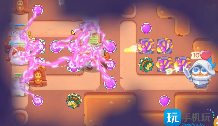 保卫萝卜4饿龙传说34关攻略