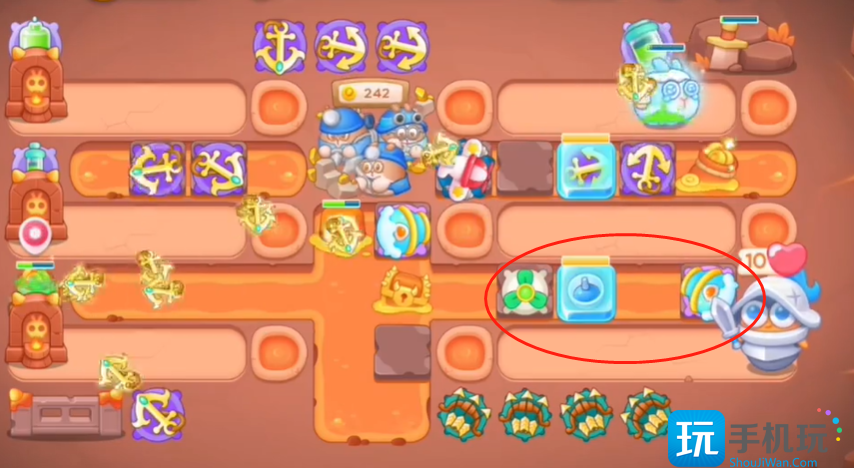 保卫萝卜4饿龙传说第25关打法