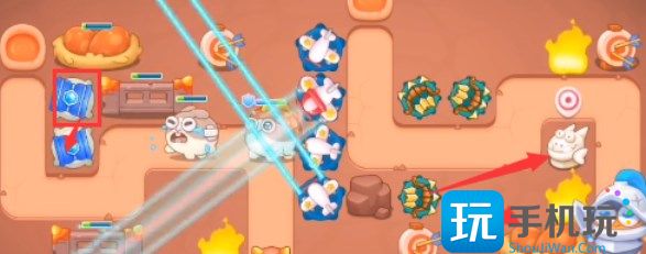 保卫萝卜4饿龙传说第4关攻略 饿龙传说第4关图文通关流程 保卫萝卜4饿龙传说第4关攻略