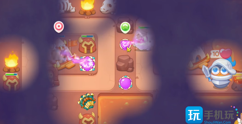 保卫萝卜4饿龙传说34关攻略