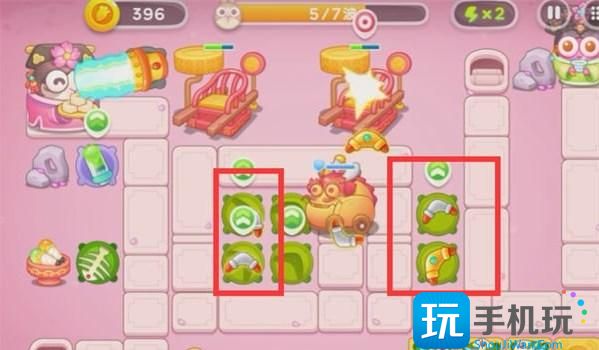 保卫萝卜4秋妃传13关攻略 秋妃传第13关图文通关步骤