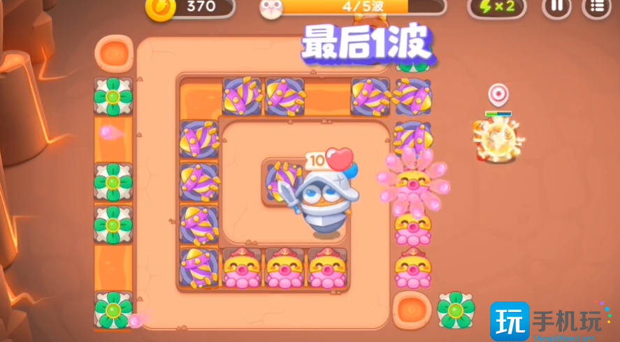 《保卫萝卜4》饿龙传说第24关满星攻略 保卫萝卜4饿龙传说第24关满星攻略