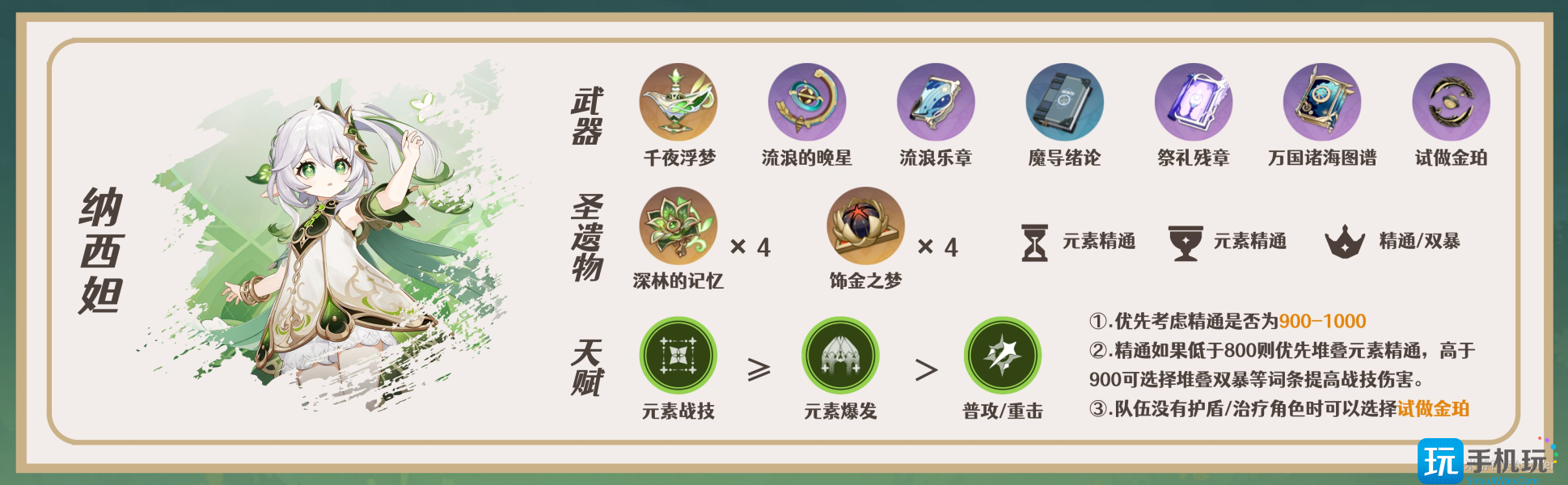 原神瑶瑶角色攻略