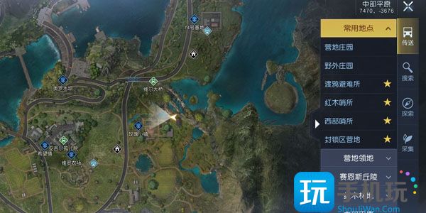 黎明觉醒中部平原日记位置一览