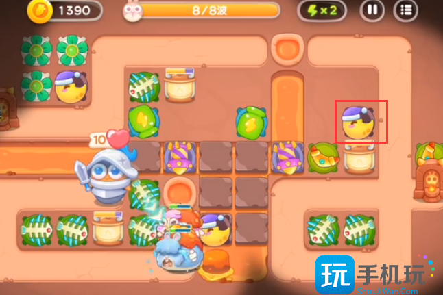 保卫萝卜4饿龙传说37关攻略
