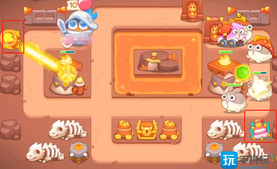 保卫萝卜4饿龙传说43关攻略