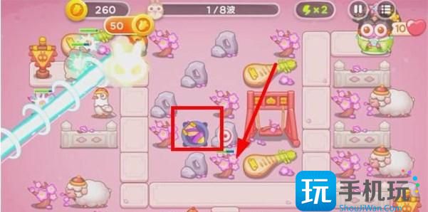 保卫萝卜4秋妃传11关攻略 秋妃传第11关图文通关流程