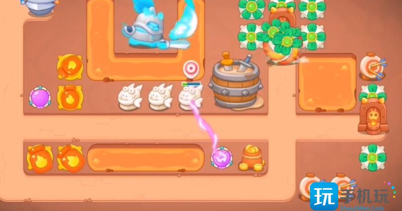 保卫萝卜4饿龙传说15关攻略