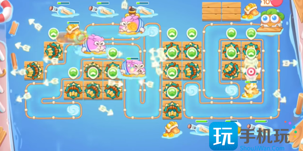 《保卫萝卜4》暖暖汤泉第1关通关攻略 《保卫萝卜4》暖暖汤泉第1关通关攻略