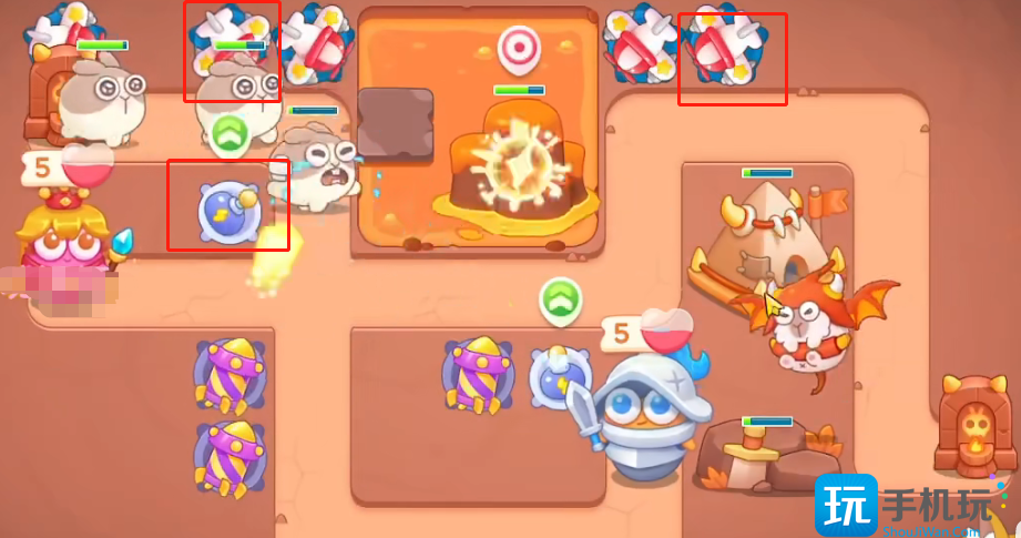 保卫萝卜4饿龙传说41关攻略 饿龙传说第41关图文通关流程 饿龙传说第41关图文通关流程