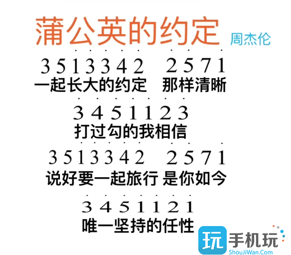 《元梦之星》乐谱分享