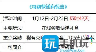 特别快递有惊喜