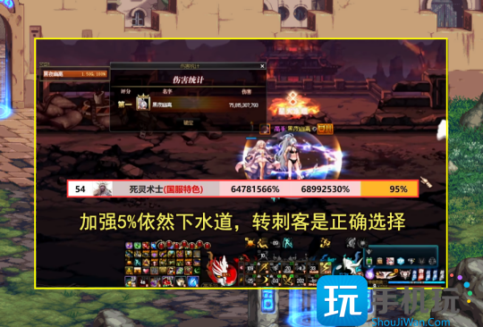 DNF2023年12月职业排行榜