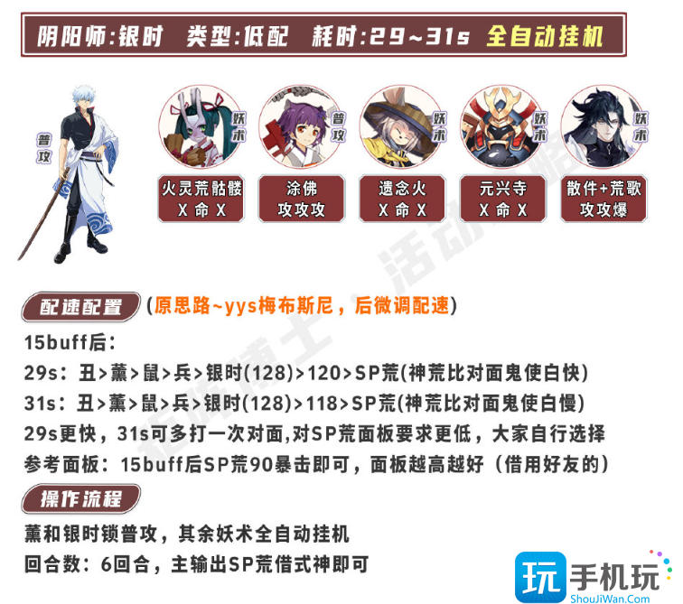 《阴阳师》银魂爬塔前期阵容攻略 《阴阳师》银魂爬塔前期阵容攻略