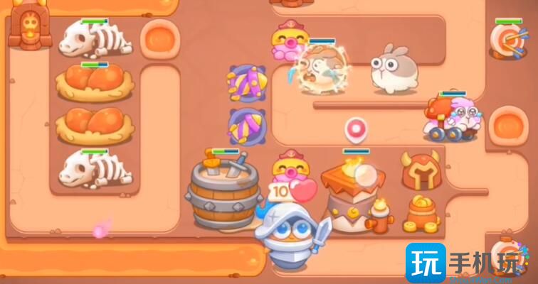 保卫萝卜4饿龙传说12关攻略