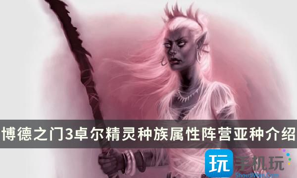 《博德之门3》卓尔精灵种族特性指南 卓尔精灵种族属性阵营亚种介绍