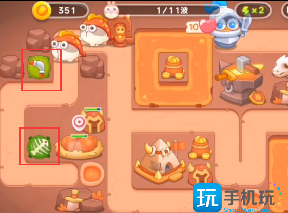 保卫萝卜4饿龙传说40关攻略 饿龙传说第40关图文通关详解 饿龙传说第40关图文通关详解