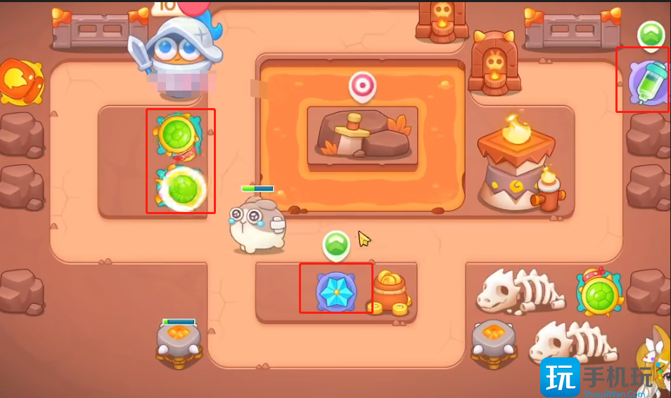 保卫萝卜4饿龙传说43关攻略