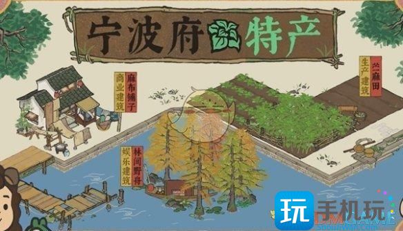 《江南百景图》宁波府特产汇总