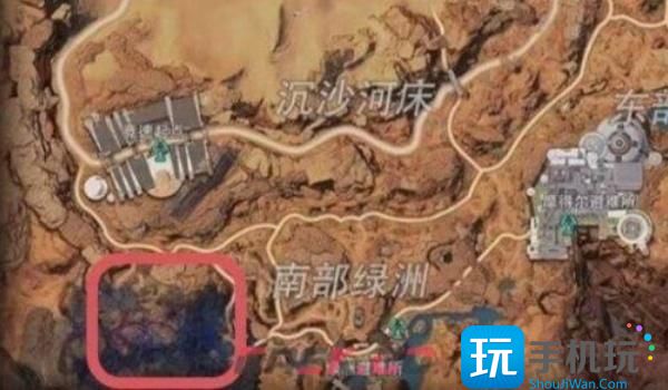 《星球重启》异晶山谷位置一览