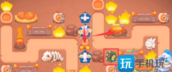 保卫萝卜4饿龙传说第4关攻略 饿龙传说第4关图文通关流程 保卫萝卜4饿龙传说第4关攻略