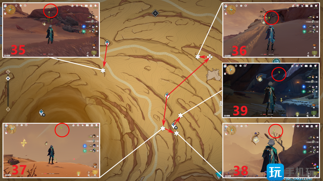 原神千壑之地新草神瞳全位置收集攻略