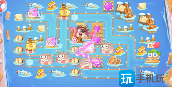 《保卫萝卜4》暖暖汤泉第4关通关攻略 《保卫萝卜4》暖暖汤泉第4关通关攻略