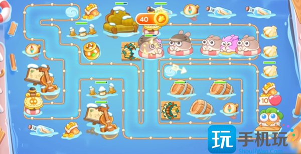 《保卫萝卜4》暖暖汤泉第13关通关攻略 《保卫萝卜4》暖暖汤泉第13关通关攻略