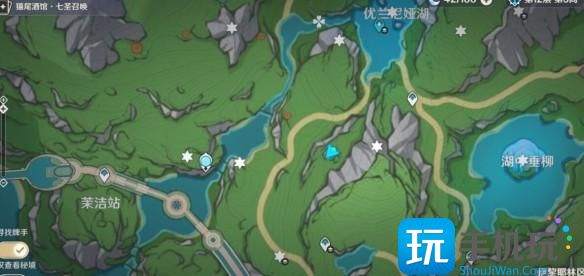 《原神》4.26个幽林枝分布位置一览 《原神》4.26个幽林枝分布位置一览