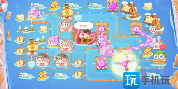 《保卫萝卜4》暖暖汤泉第4关通关攻略 《保卫萝卜4》暖暖汤泉第4关通关攻略