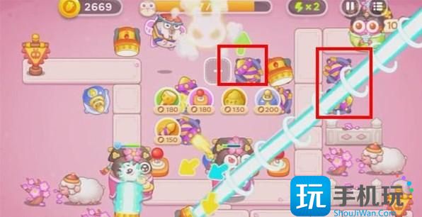 保卫萝卜4秋妃传11关攻略 秋妃传第11关图文通关流程