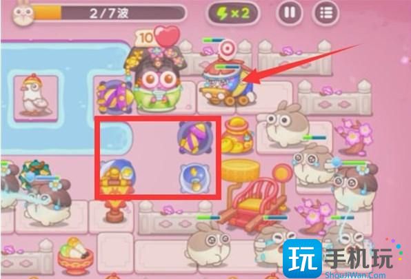 保卫萝卜4秋妃传14关攻略 秋妃传第14关图文通关流程