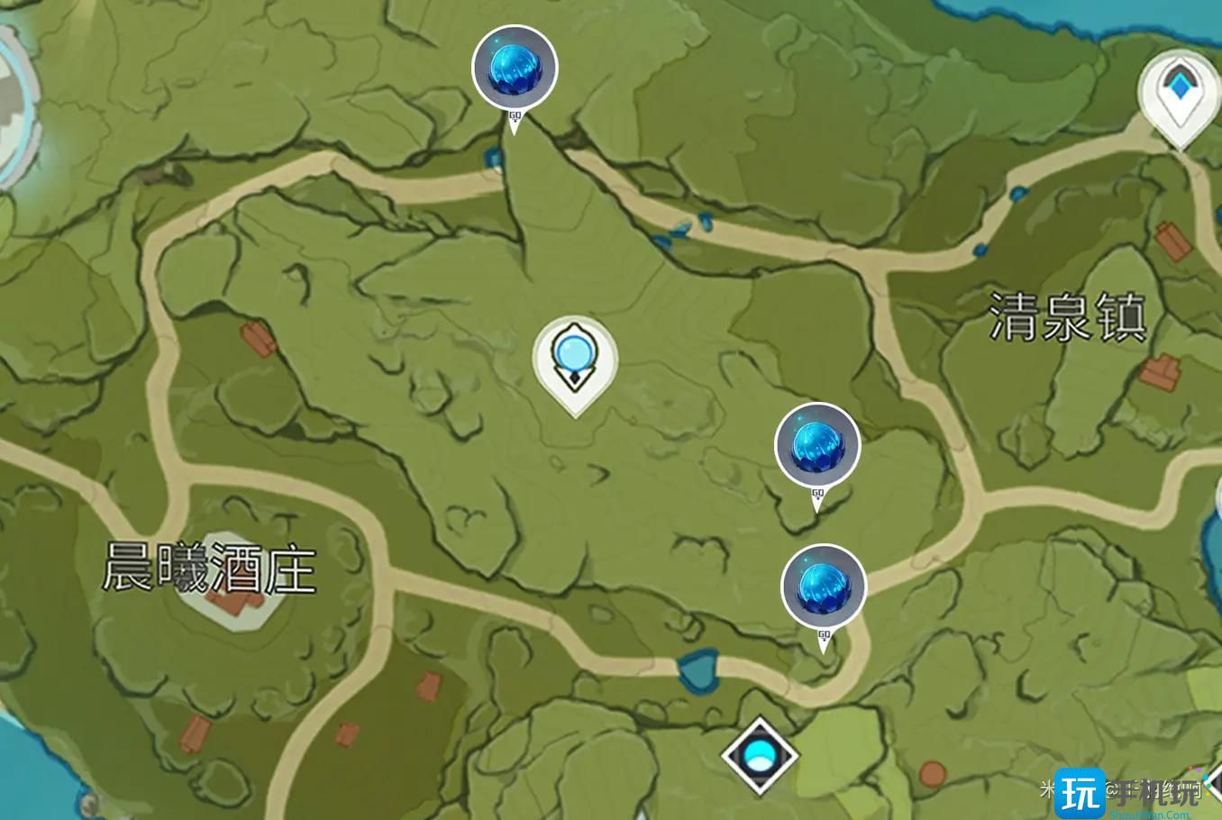 《原神》冰雾花位置一览 《原神》冰雾花位置一览