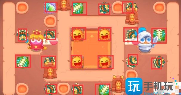保卫萝卜4饿龙传说57关攻略