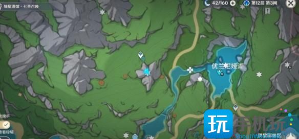 《原神》4.26个幽林枝分布位置一览 《原神》4.26个幽林枝分布位置一览