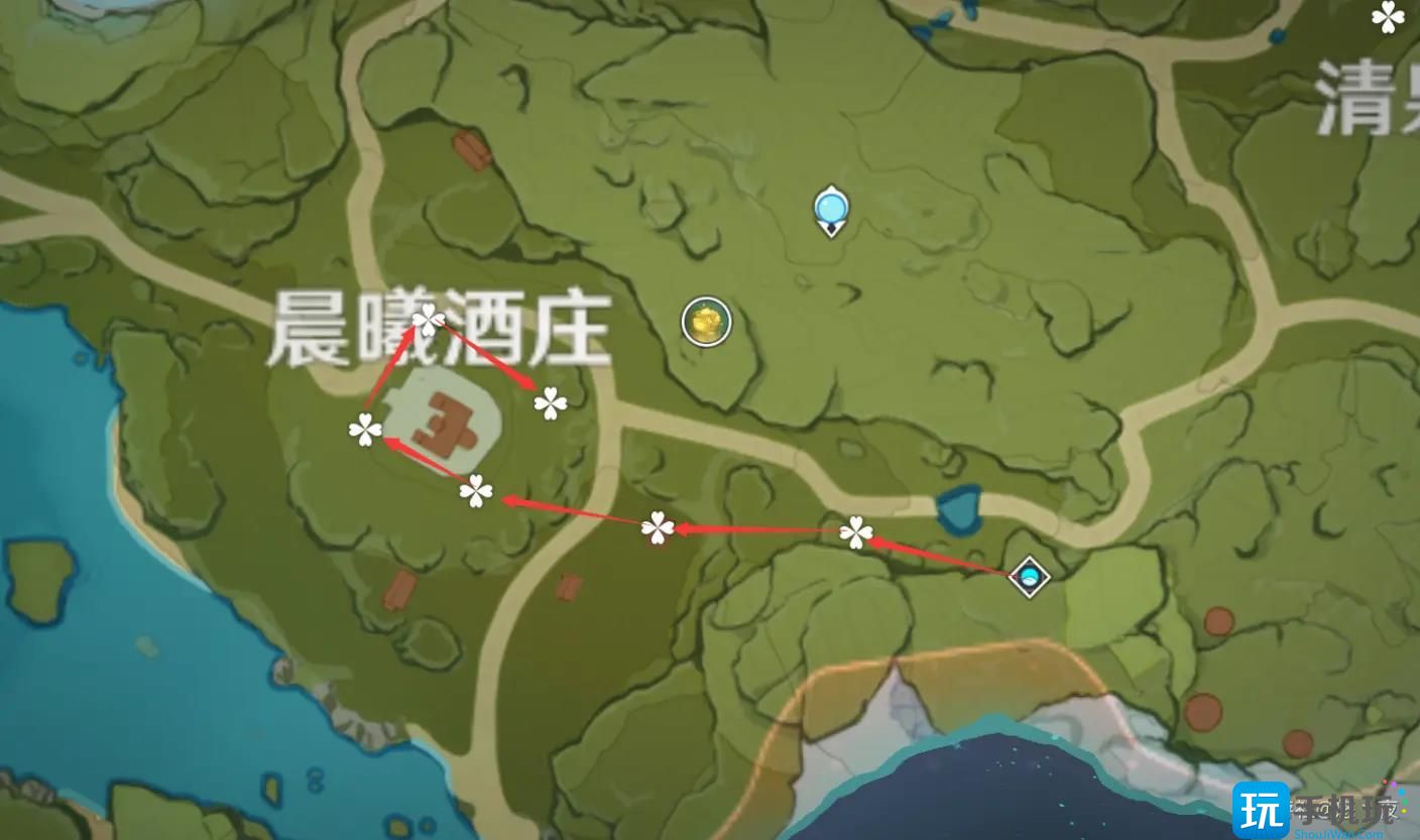 《原神》晶核位置图一览 《原神》晶核位置图一览