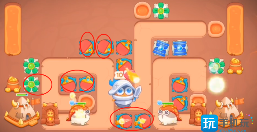 《保卫萝卜4》饿龙传说第21关满星攻略 保卫萝卜4饿龙传说第21关满星攻略